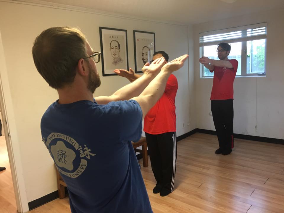 &ldquo;Students Studying the Ving Tsun (Wing Chun) Form&rdquo;